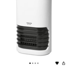 山善　セラミックファンヒーター　4800円の品の画像