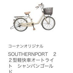 22インチ自転車の画像