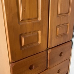 家具 収納家具 洋服ダンスの画像