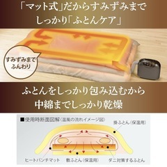 三菱ふとん乾燥機の画像