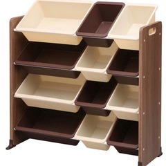 おもちゃ　収納　棚　ラック　三段