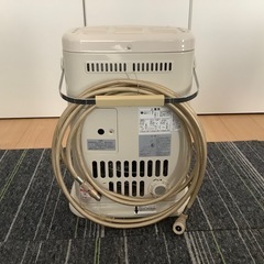  Rinnai リンナイ R-652PMSⅢ-402 都市ガス用 ガス赤外線ストーブ Ceramic Heater 2500 ガスホース付き の画像
