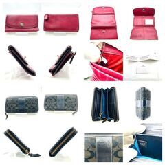 【❗️✨coachお得セット✨❗️】COACH オールドコーチ バッグ2点＆長財布2点 まとめ売り✨現状品❗️の画像