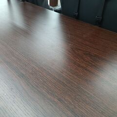 ★リユースのサカイ日立店★HJ8412  パソコンデスク ダークブラウン H121×D50×W111 クリーニング済み の画像