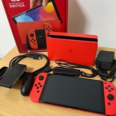 Nintendo Switch 有機EL マリオレッドの画像