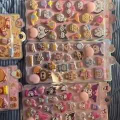 人気のシールキャラクターの画像