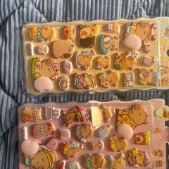 人気のシールキャラクターの画像