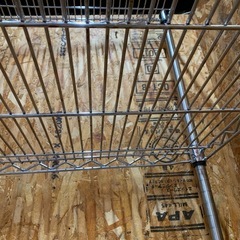 N(7704) タニコー エレファントシェルフ ラック 4段 W600D450H1760 キャスター付き 店舗 飲食店 業務用 直接引き取り歓迎 大阪の画像