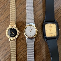 【無料】【女性限定引き渡し】腕時計3本の画像