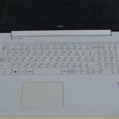 中古ノートパソコン NEC NS700/K Windows11+office 爆速SSD256GB+HDD1TB core i7-8550U/メモリ8GB/15.6インチ/無線/ブルーレイ/Webカメラの画像
