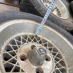 旧車アルミホイール 13インチ7Ｊ　　　の画像