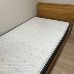 ニトリ　収納ベッド　2023年購入の画像