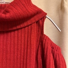 ⦅美品⦆ByeBye 肩出しニット セーター タートルネックの画像