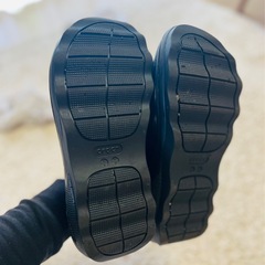 クロックス crocs 厚底サンダル ブラック W10 メンズの画像