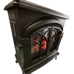 ☆ニトリ 2022年製 ワイド暖炉型ファンヒーター インテリア 暖炉 ファンヒーター☆の画像