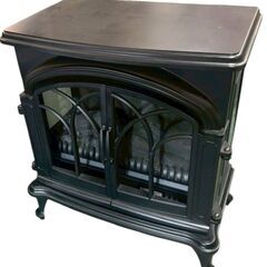 ☆ニトリ 2022年製 ワイド暖炉型ファンヒーター インテリア 暖炉 ファンヒーター☆の画像