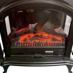 ☆ニトリ 2022年製 ワイド暖炉型ファンヒーター インテリア 暖炉 ファンヒーター☆の画像