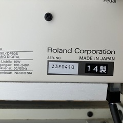 ローランドデジタルピアノ2014年製　Roland DP90Se の画像