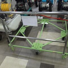 中古品 サカエ 樹脂パレット台車 フロアストッパー付 SC-110の画像