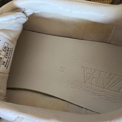 【無料】【女性限定引き渡し】adidasスニーカー＆ZARAスニーカーの画像