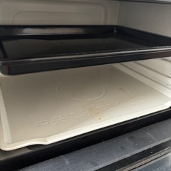 ジャンク品　HITACHI MRO-502 赤色 電子レンジの画像