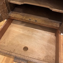 アンティークレコード棚の画像