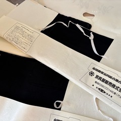 新品・喪服用着物＋小物セット（黒・身長150cm向け）の画像