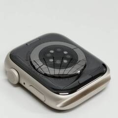Apple Watch Nike Series 7/GPS/45mm/A2474/スターライト〈MKNA3J/A〉の画像