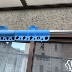 物干し竿　ピンチハンガー　ハンガー固定　の画像