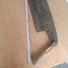 のこぎり　大工道具　古民具の画像