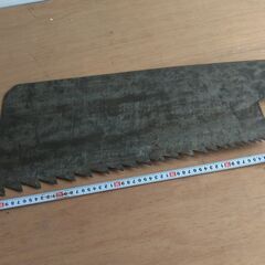 のこぎり　大工道具　古民具の画像