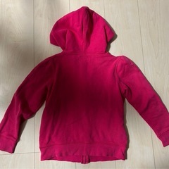 女の子パーカー120cm  の画像