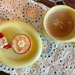 マグカップ × ソーサー 韓国雑貨 300ml ハンドメイド 手作り マグ プレート 食器 アート ティーカップ コーヒーカップ カップ コップ 皿 置物 韓国の画像