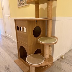 木製キャットタワー
の画像