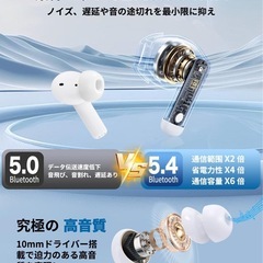 新品 無線イヤホンの画像