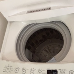洗濯機 4.5kg 2020年製の画像