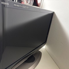 SHARP LC-32DX3 ブルーレイ 内臓　液晶カラーテレビ AQUOS シャープ 液晶テレビ 2011年製 32型 メガネ電源線欠品 リモコン 直接引き取り歓迎 mw0856の画像