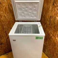 N(7705) ハイアール ノンフロン電気冷凍庫 冷凍ストッカー 上開き JF-NC103F-1 103L W570D565H885 店舗用 家庭用 直接引き取り歓迎 大阪の画像