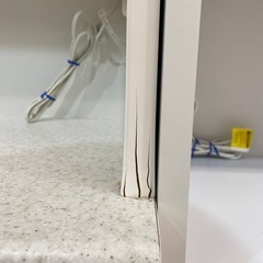 【来店いただける方限定】レンジボード スライド2枚扉【トレファク摂津店】の画像