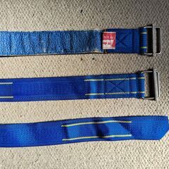 【引取限定】PPループベルト 6.0m 角カン付ベルト 2本セッ...