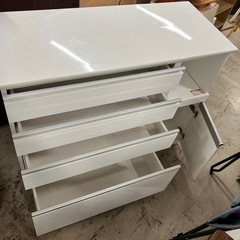 I 2511-658 ニトリ　キッチンカウンター　キズ汚れ有り
の画像