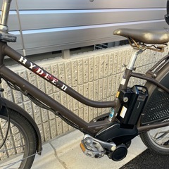 電動自転車　ブリヂストン　ハイディii 限定モデル  ブラウン　ジャンクの画像