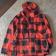 Burton white  collection スノボ　ウェア　３点セット　上下の画像