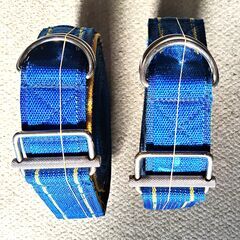 【引取限定】PPループベルト 6.0m 角カン付ベルト 2本セット 簡単脱着 持ち手用ベルト DTW-60Yの画像