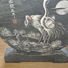 【リサイクルショップどりーむ天保山店】NO.4819　置物　オブジェ　写真参照🎵　縁起物　鶴　オススメ🎵の画像