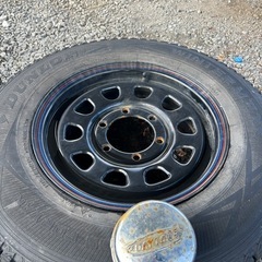 ハイエース　スタッドレスタイヤホイールセットの画像