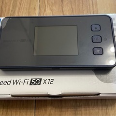 🚀speed Wi-Fi X12-ほぼ新品！箱・説明書付き✨
の画像