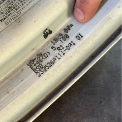 PCD100×5穴　ワークVS 18インチタイヤ付きの画像