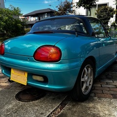 カプチーノ後期　無事故車　メーター実走行　ローダウン　程度良好の画像