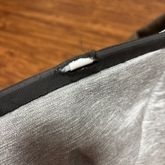 Panasonic 　自転車チャイルドシートGyuttoギュット 後ろ用レインカバー グレーの画像